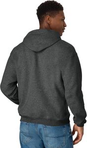 Sweat à capuche pour homme, coupe classique, 100% coton, imperméable et coupe-vent, avec logo imprimé numérique personnalisé, col en V, doublé, vente en gros - Product Image 4