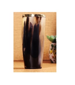 Ox Buffalo Horn Drinking Glass Natural Ox and Buffalo Horn Drinking Glassware for customized size - Product Image 5