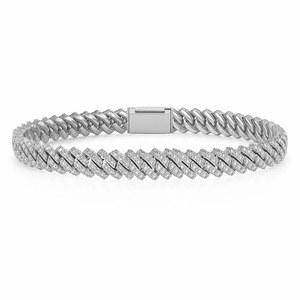 Bracelet tennis Solace Cuban Link en or 10k véritable, cultivé en laboratoire, 5 carats, prix de gros tendance Tw. Diamant de luxe certifié GRA pour - Product Image 4