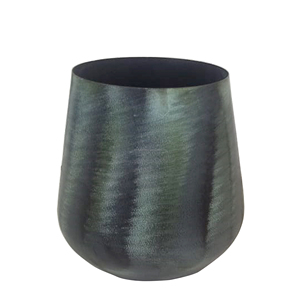 Macetas de flores modernas al por mayor con diseño de metal martillado soporte decorativo grande para interior y exterior para el hogar y el jardín - Product Image 2