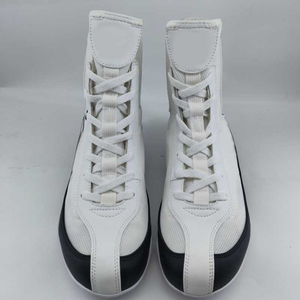 Custom Team <b>Name</b> Boxing Shoes High End Brand OEM <b>Ring</b> Boots White Label Manufacturing Boxing Shoes Plain Mesh Sparring Shoes - Product Image 5