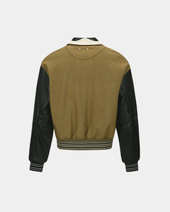 Veste en cuir respirante pour homme - Bleu marine, col montant classique, style motard, coupe ajustée, grandes tailles, mode streetwear décontractée - Product Image 6