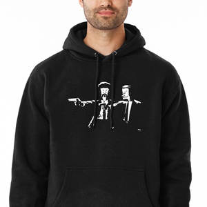 Sudadera con capucha de manga larga de material suave para hombre, sudaderas con estampado en serigrafía, mejor diseño, fitness, mejor logotipo personalizado, sudaderas con estampado en serigrafía para hombre - Product Image 4