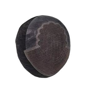 Peluca de Cabello Humano Remy con Ondas Corporales para Hombre Taz Hair BD THB 2025, 150% de Densidad, Frente de Encaje, Textura Lisa, Cabello Chino - Product Image 6