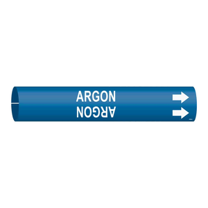 เครื่องหมายท่อแบบ Snap-On ยี่ห้อ Brady ARGON สำหรับการระบุตำแหน่งท่อแก๊สอุตสาหกรรม - Product Image 3