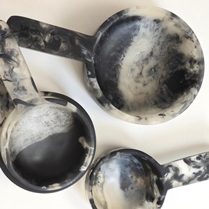 Juego de Tazas Medidoras de Resina con Diseño de Concha de Tortuga, Ecológicas, Redondas y Decorativas para Cocina Moderna - Product Image 2