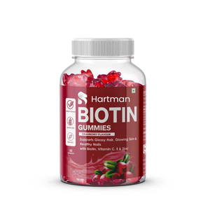 Daily Health Boost Gummies Delicious Biotin & Vitamin B7 Support Hair Skin Nail Growth Energy Formula para adultos - Product Image 1