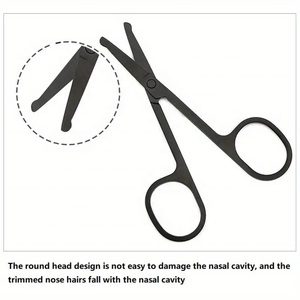 Ciseaux à barbe professionnels en acier inoxydable de haute qualité Barbers Sharp Beauty And Makeup Ciseaux avec emballage pratique - Product Image 6
