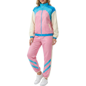 Ensemble coupe-vent pour femme, design tendance, taille extensible, manches longues, poignets élastiques, coupe-vent écologique pour femme - Product Image 1