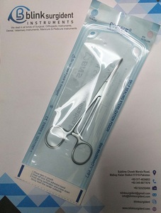 Pinzas de Esponja Foerster, Rectas, con Mordaza Serrada, 24 cm, Reutilizables, de Acero Inoxidable, Instrumento Quirúrgico para Cirugía General, BSI-10060 CE - Product Image 6