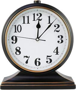 Durable Metal Desk <b>Clock</b> For Everyday Office Use With Decorative Elegance And Long Lasting Stylish Design - Product Image 4
