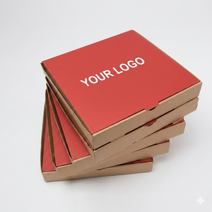 Caja de Papel Plegable Personalizada para Pizza, para Entrega de Alimentos, Empaque para Llevar, Impresión a 5 Colores, Fabricación al por Mayor OEM - Product Image 6