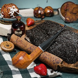 Pipe à fumer en bois de luxe, faite à la main, en bois massif, finition naturelle, style artisanal – Par Madiha Art and Crafts - Product Image 3