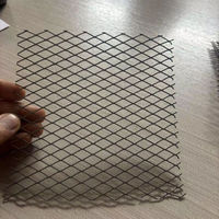 Tôle de métal expansé en acier doux, résistante à la corrosion, à mailles losangées, en rouleau, qualité supérieure, taille personnalisable, usage industriel