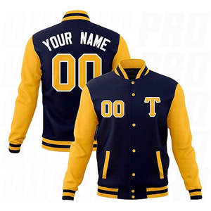 Veste universitaire personnalisée pour hommes, veste Letterman personnalisée, veste de baseball brodée, veste universitaire avec nom et numéro personnalisés - Product Image 1
