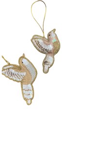 งานปักมือแบบซารีสำหรับแขวนและพวงกุญแจ – ลวดลายประดับลูกปัด, งานซาร์ดอซี, ของขวัญสำหรับรอมฎอน, อีด และคริสต์มาส - Product Image 2