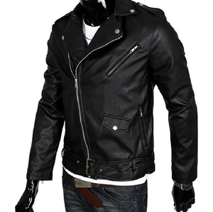 Veste en cuir de vache véritable pour homme et femme, haute qualité, mode hiver, imperméable, réversible, respirante, coupe-vent, logo frontal - Product Image 3
