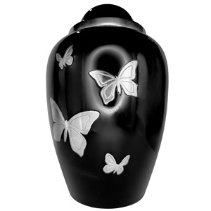 Urne funéraire américaine en cendre de frêne, gravée à la main, de style américain, pour adultes, capacité de 200 pouces cubes, pour la commémoration - Product Image 1