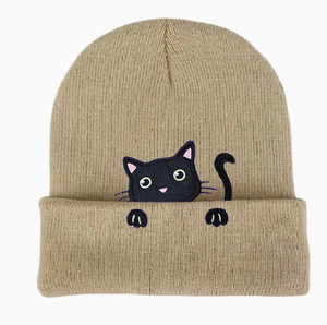 2026 Customized Winter Beanie OEM Customized High Quality Wholesale Custom <b>Hat</b> 100% Acrylic Jacquard Beanies - Product Image 3