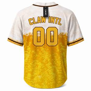 Camiseta de béisbol Clan Intl para hombre, manga corta, cuello redondo, correa ajustable, poliéster transpirable, ajuste regular, para adultos, para todas las estaciones - Product Image 3