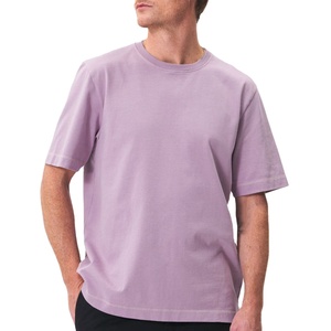 Camiseta de Hombre de Alta Calidad, 165 g/m², Peso Pesado, Impresión de Logotipo Personalizada, Camiseta Blanca Extra Grande para Hombre - Product Image 1