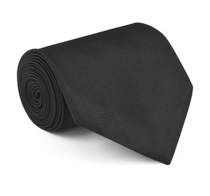 Corbata Royal & Select Masters de Seda Negra con Emblema Bordado a Mano, Corbata de Regalia Masónica - Product Image 3