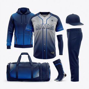 Complete Baseball Uniform Package Custom Team Jerseys Pants Caps <b>Socks</b> Premium <b>Stitching</b> Durable Fabric Short Printed Summer for - Product Image 1