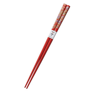 Hervorragende Qualität Fantastische Preise Trockener Lack Quadratische Form 5 Farben 22,5cm Wakasa-Nuri Blumenmuster Logo-Stäbchen - Product Image 1