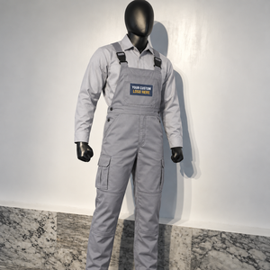 Overol Unisex Resistente al Fuego de Algodón y Poliéster para Programas de Uniformes Industriales, para Suministro de Ropa de Trabajo Industrial al por Mayor - Product Image 5