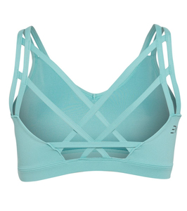 Soutien-gorge de sport sans coutures pour femme, col en V, dos nageur, maintien moyen, couleur unie, respirant et extensible, idéal pour le yoga, le fitness et l'entraînement - Product Image 6
