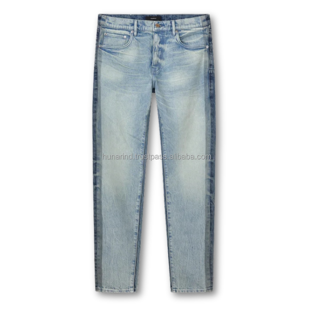 Two Tone Denim Blue