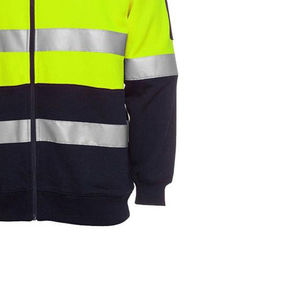Sudadera con Capucha de Seguridad Reflectante de Alta Calidad para Hombre, Chaqueta de Trabajo de Manga Larga para Construcción - Product Image 5