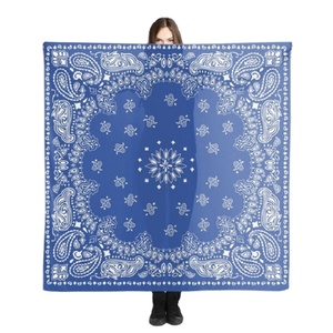 Custom Printed Square Cotton <b>Bandana</b> Scarf for Girls Babies-Skin-Friendly Quick Dry Environmentally Friendly Multifunctional - Product Image 1
