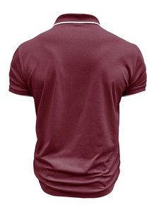 Camisetas Polo de Manga Corta Transpirables, Elegantes y Lisas, de Secado Rápido, con Diferentes Diseños, Diseño Antiarrugas en la Parte Delantera para Hombre, OEM ODM - Product Image 3