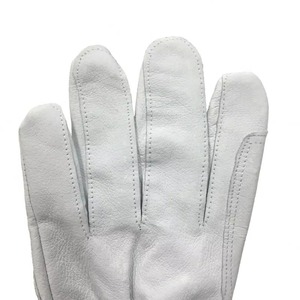 Best Performance Heavy-Duty Cowhide Grain Leather Breathable Adjustable Wristlet <b>Driver</b> <b>Gloves</b> Comfortable Anti-Static Safety - Product Image 3