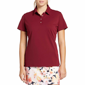 Camiseta Polo Corta Casual para Mujer, Ropa Deportiva al por Mayor, Secado Rápido, Poliéster y Spandex, Logotipo Bordado, Opciones de Tallas Grandes - Product Image 5
