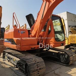 Mini excavadora usada de 6 toneladas Doosan con buenas condiciones Corea baja hora de trabajo multifunción excavadora sobre orugas Doosan DH150 - Product Image 4