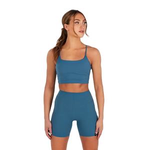 Sujetador Deportivo de Alta Sujeción para Mujer, Transpirable y Ajustable, con Logotipo Frontal, para Gimnasio y Fitness, Material Spandex/Nylon - Product Image 6