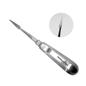 เครื่องมือผ่าตัดทางทันตกรรม Apical Root Elevator ขนาด 3 มม. สำหรับยกปลายรากฟันอย่างแม่นยำ ถอนฟันแบบไม่ทำลายรากฟัน ทำจากสแตนเลส - Product Image 6