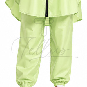 Combinaison de pluie imperméable pour femme, tenue de pluie à capuche, veste et pantalon imperméables pour femme - Product Image 3