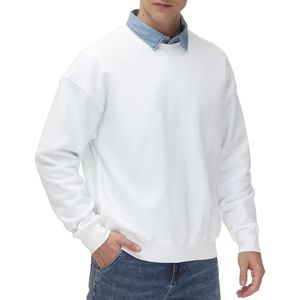 เสื้อสเวตเชิ้ตคอกลมทรงโอเวอร์ไซส์สำหรับผู้ชาย สไตล์สตรีทแวร์ ขายส่ง เสื้อผ้าลำลอง - Product Image 6
