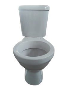 Placard mural en céramique italien moderne à double chasse S-Trap Toilettes une pièce P-Trap en PP pour la maison et les hôtels - Product Image 6