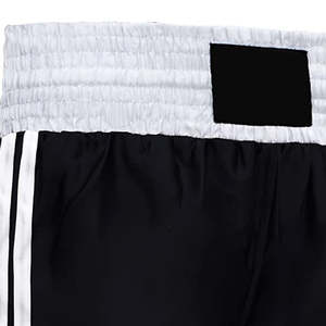 Shorts MMA Ligeros para Hombre al por Mayor con Cintura Elástica, Satén de Seda Elástico, Logotipo Personalizado, Diseño Casual con Patrón Sólido - Product Image 3