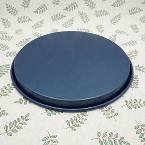 Plat à pizza de 12 pouces, plat à pâtisserie en acier au carbone antiadhésif, bonne performance de cuisson et facile à nettoyer - Bleu - Product Image 6