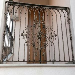 Modern Wrought <b>Iron</b> Balcony Railing Designs That Instantly Boost Your Home's Aesthetic Appeal, Value, and Ultimate Security. - Product Image 3