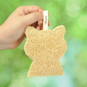 Esponja para lavar platos de lufa Esponja de lufa de ducha natural Esponja exfoliante grande Luffa para baño diario Esponja para fregadores de lufa Spa - Product Image 1