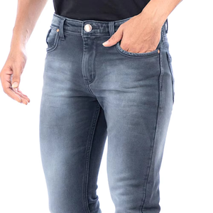 Wholesale Custom Casual <b>Men's</b> Clothes Fashion <b>Stretch</b> Pants Straight Denim Jeans for <b>Men</b> - Product Image 4
