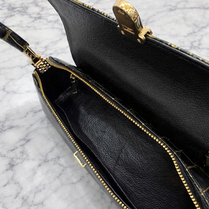 Top Rate Luxury Alligator Leather Waterproof <b>Envelope</b> Shape Handbags Women Custom Designer Fashion Genuine Leather Luxali Brand - Product Image 5
