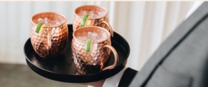 Tasses à Moscow Mule portables en cuivre contemporaines - Product Image 4