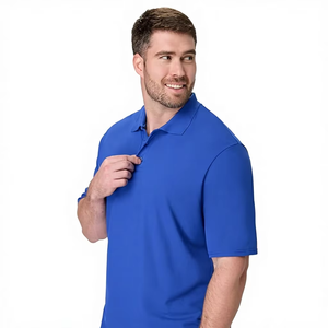 Camisetas Polo para Hombre de Secado Rápido, Manga Corta, Cuello Camisero, Corte Ajustado, Casual, Sólido y Elegante - Product Image 1